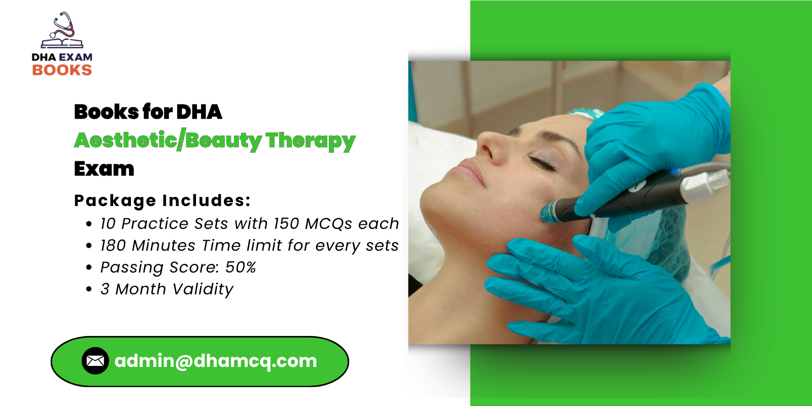 Books for DHA Aesthetic_Beauty Therapy Exam
