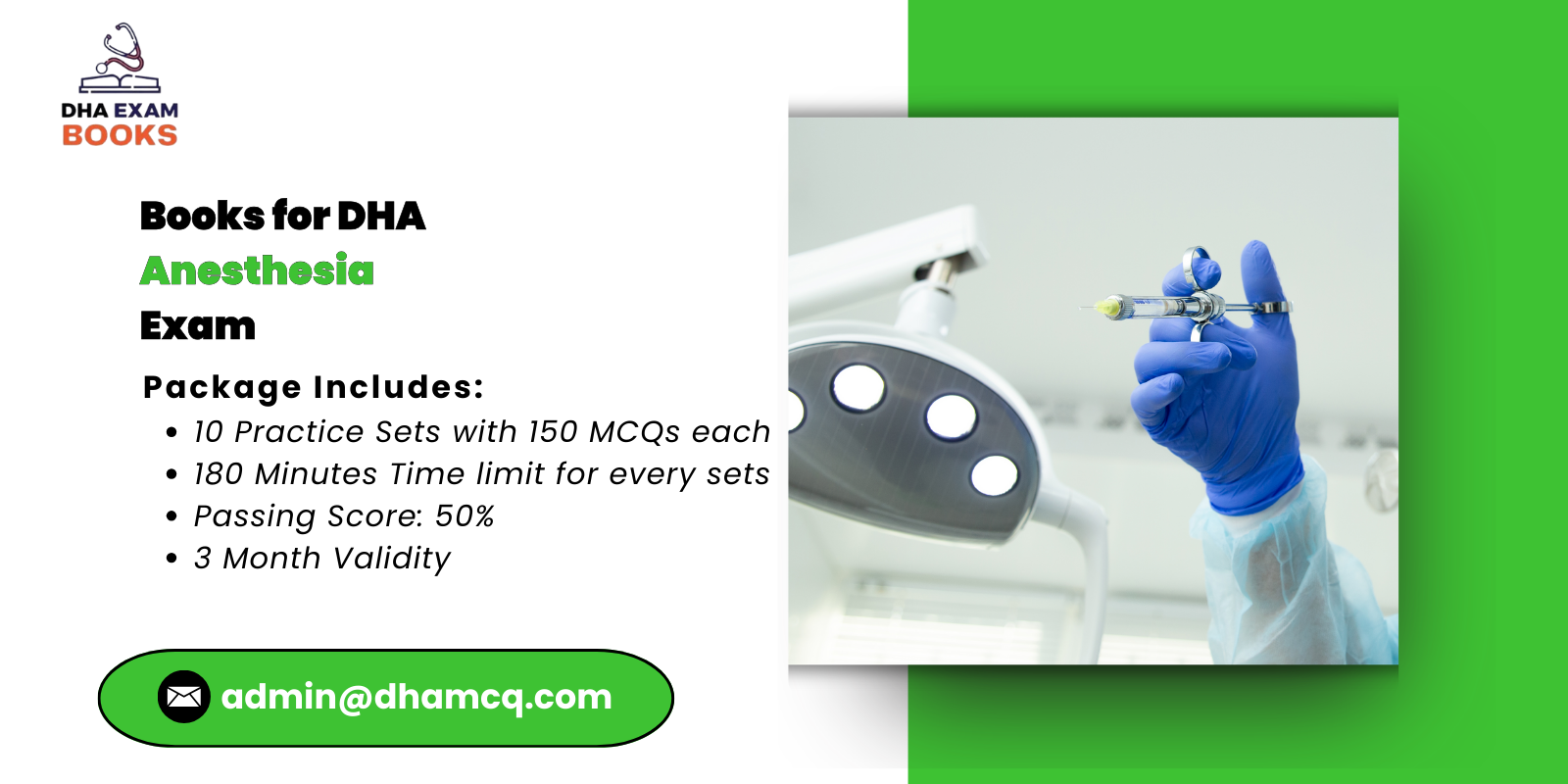 Books for DHA Anesthesia