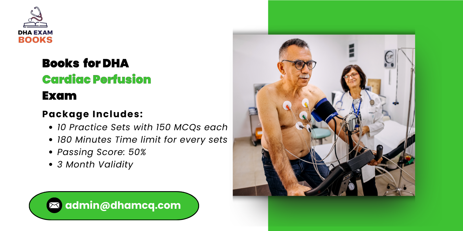 Books for DHA Cardiac Perfusion Exam