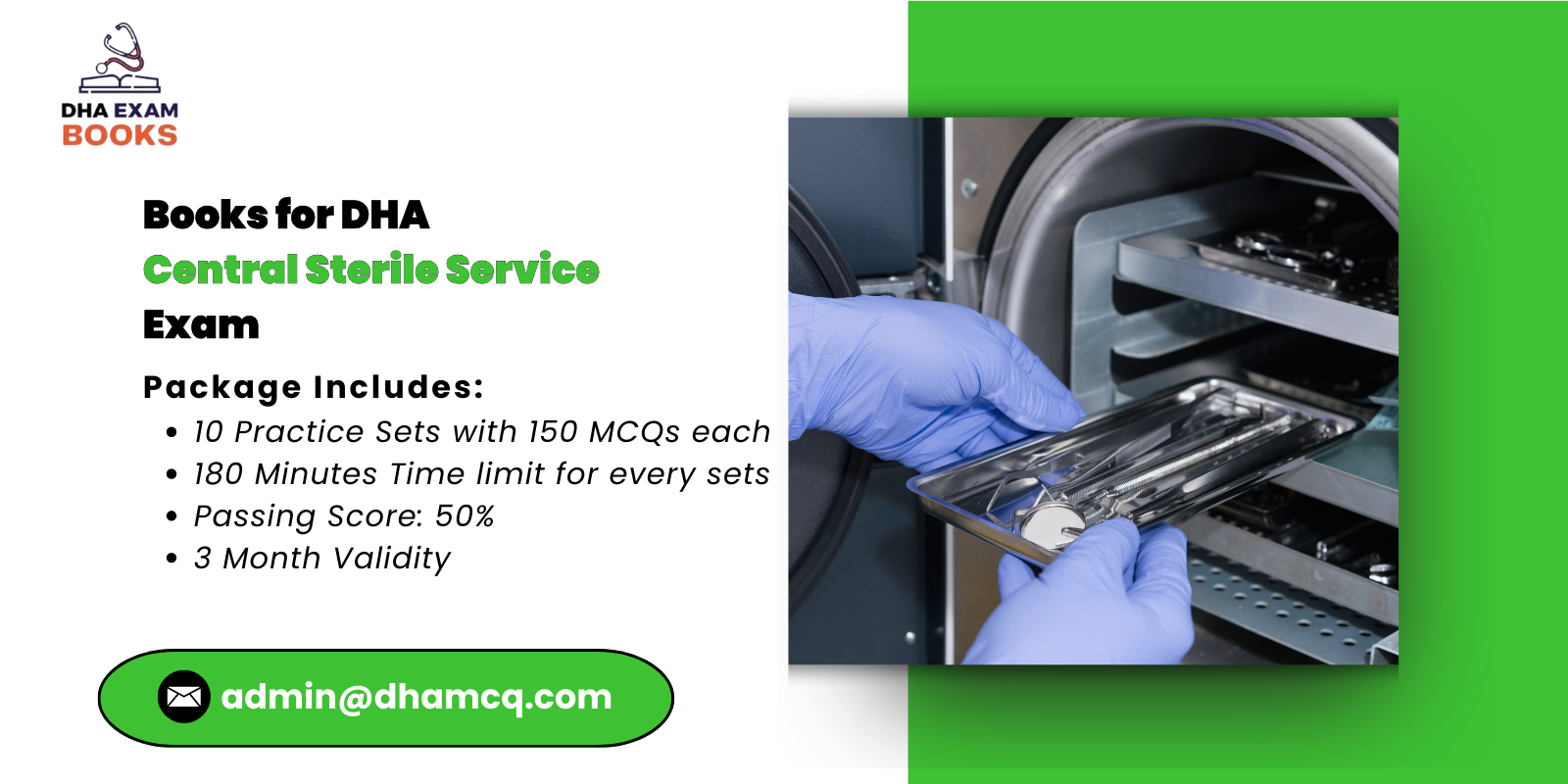 Books for DHA Central Sterile Service Exam