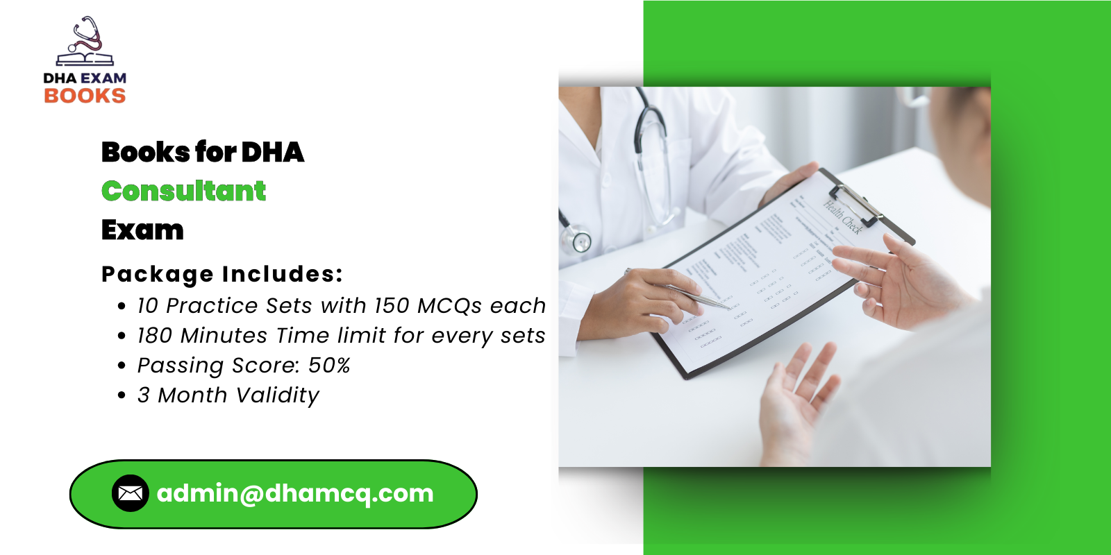 Books for DHA Consultant Exam