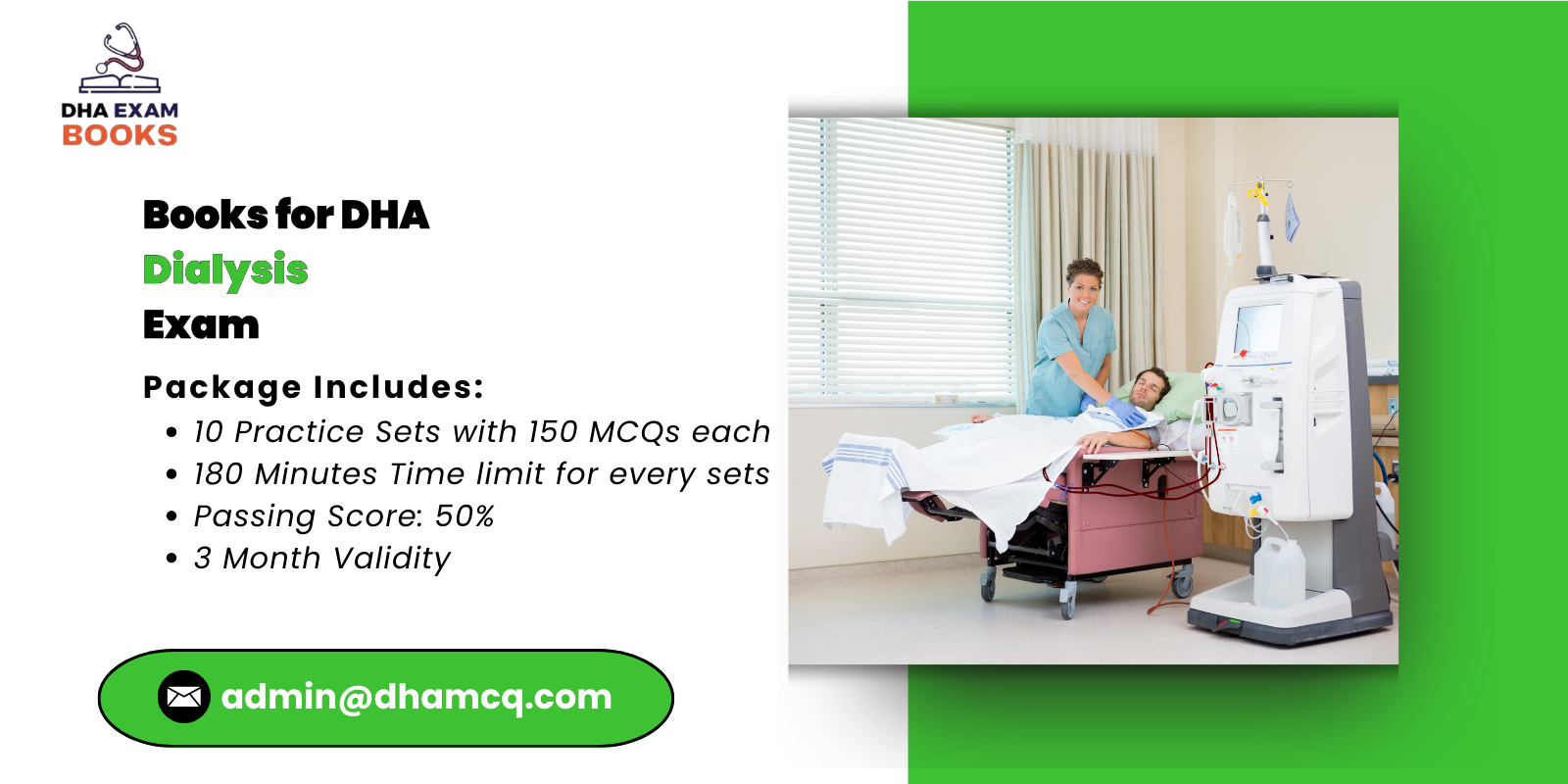 Books for DHA Dialysis Exam