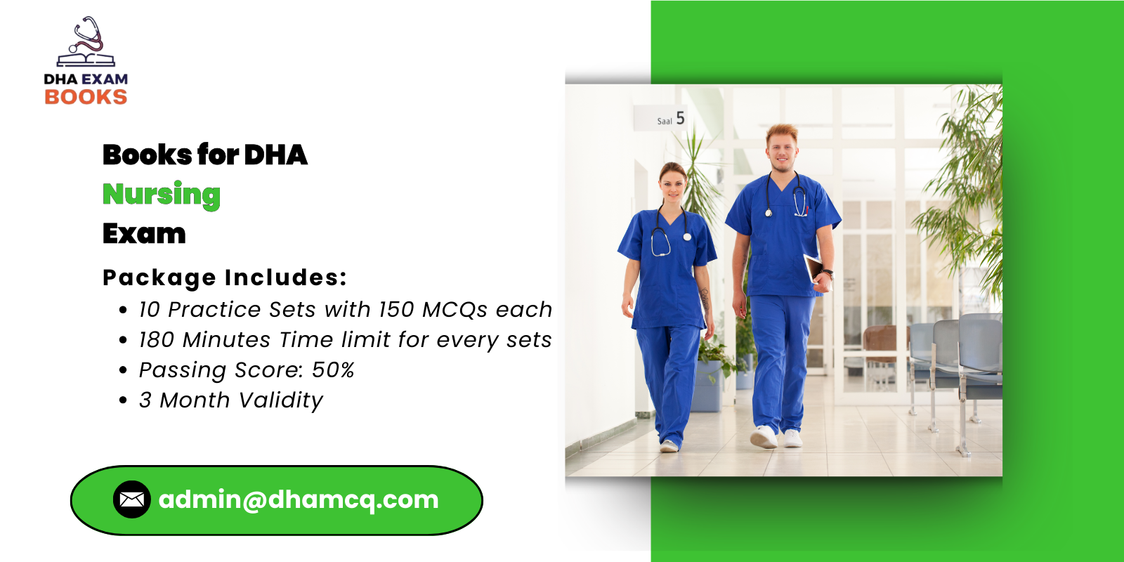 Books for DHA Nursing Exam