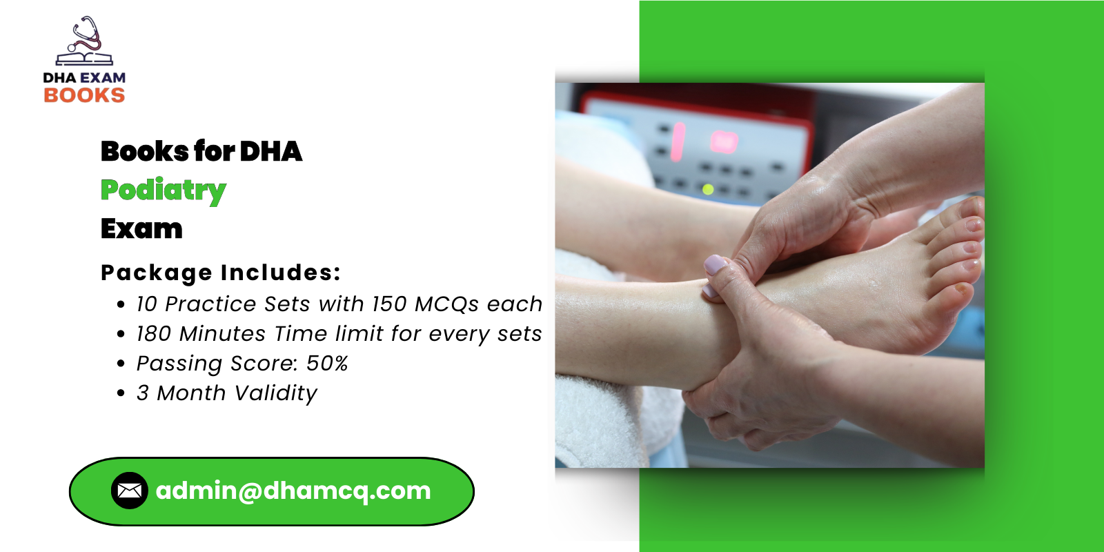 Books for DHA Podiatry Exam