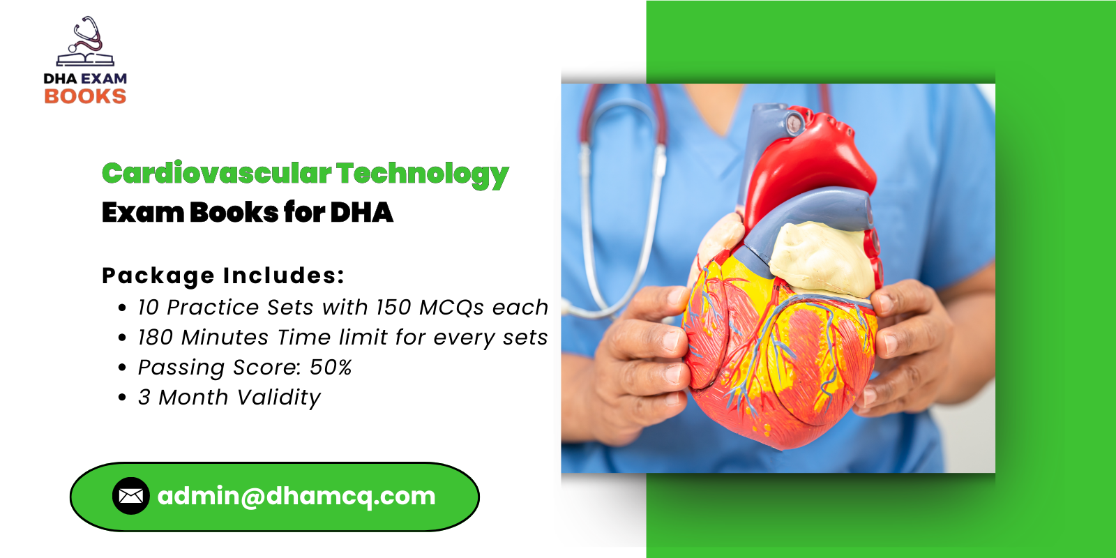 Cardiovascular Technology Exam Books for DHA