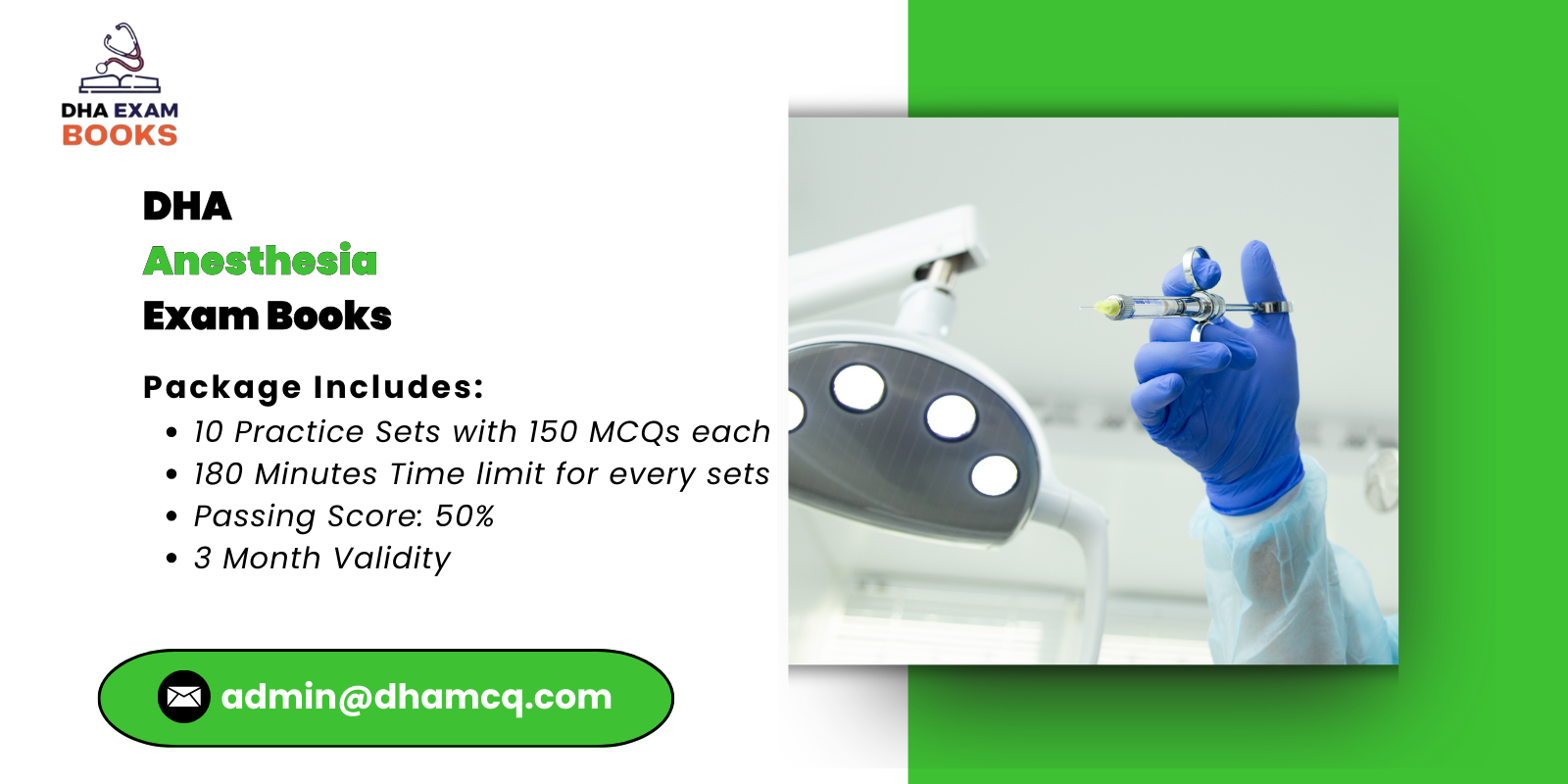 DHA Anesthesia Exam Books