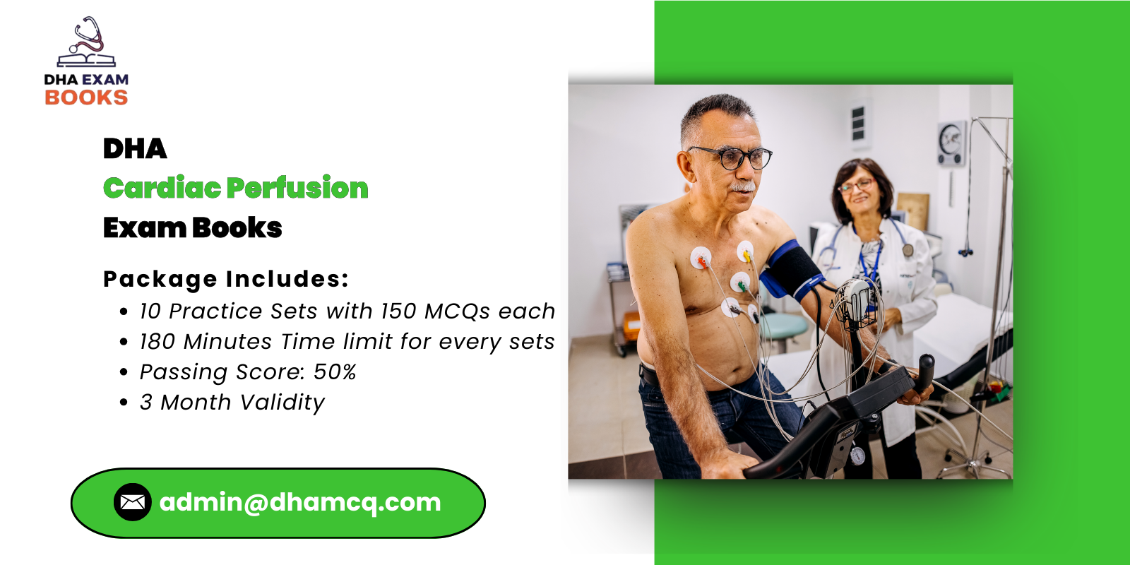 DHA Cardiac Perfusion Exam Books