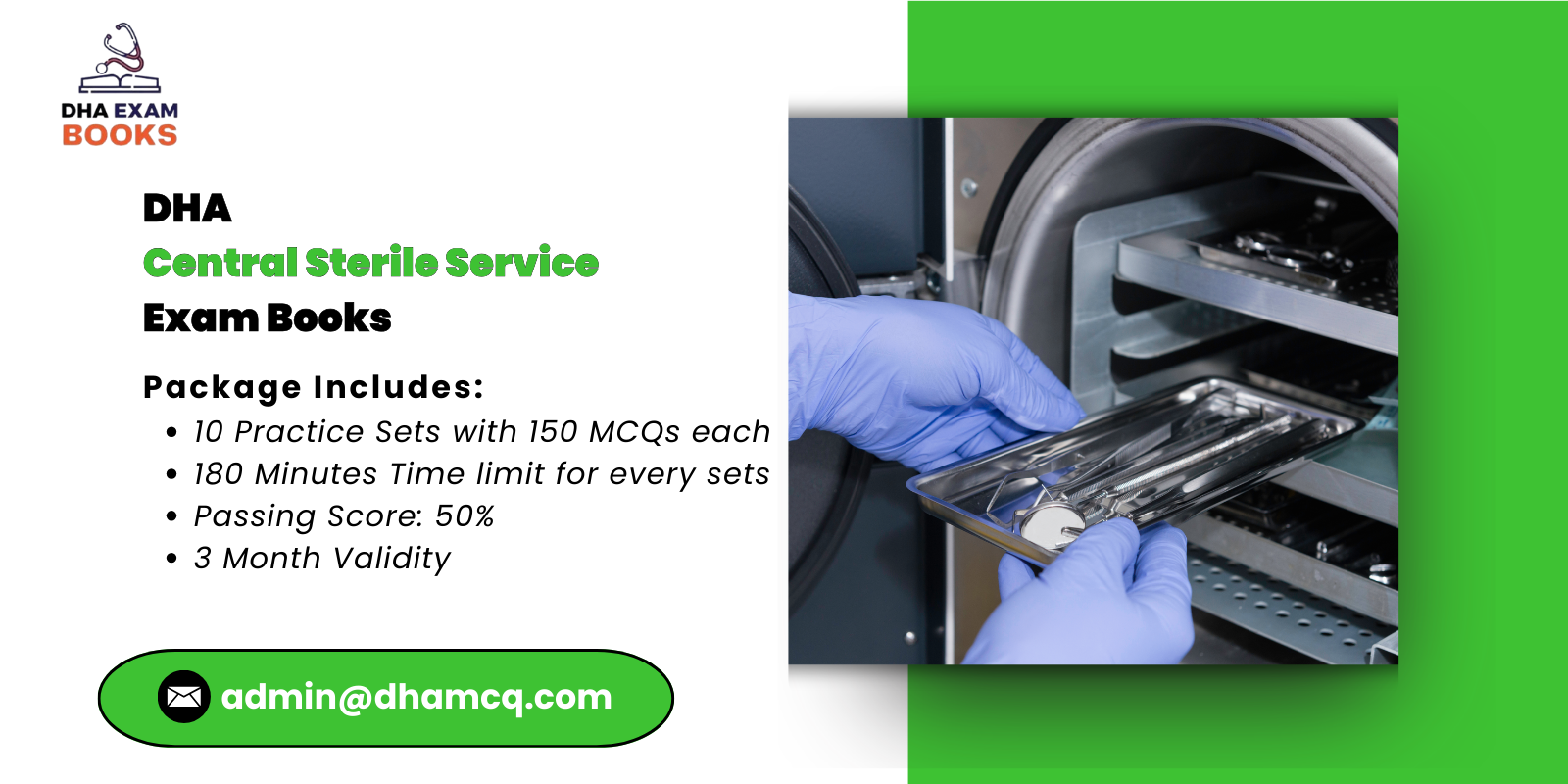 DHA Central Sterile Service Exam Books