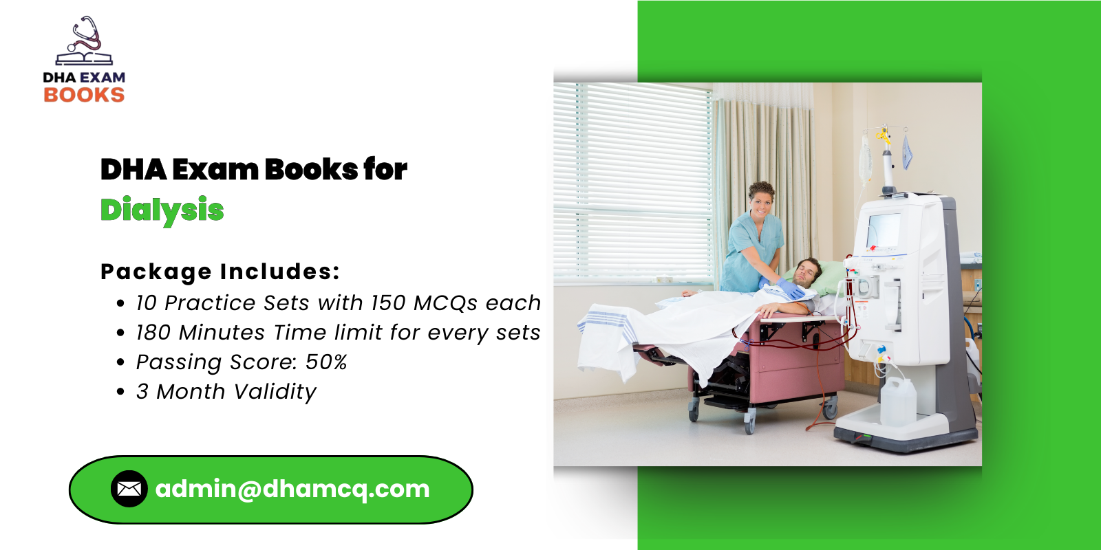 DHA Exam Books for Dialysis