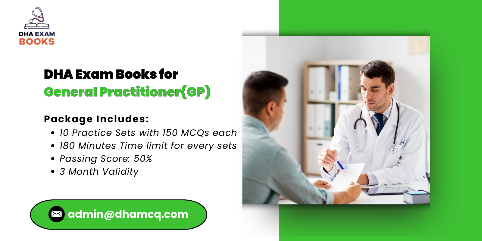 DHA Exam Books for General Practitioner(GP)