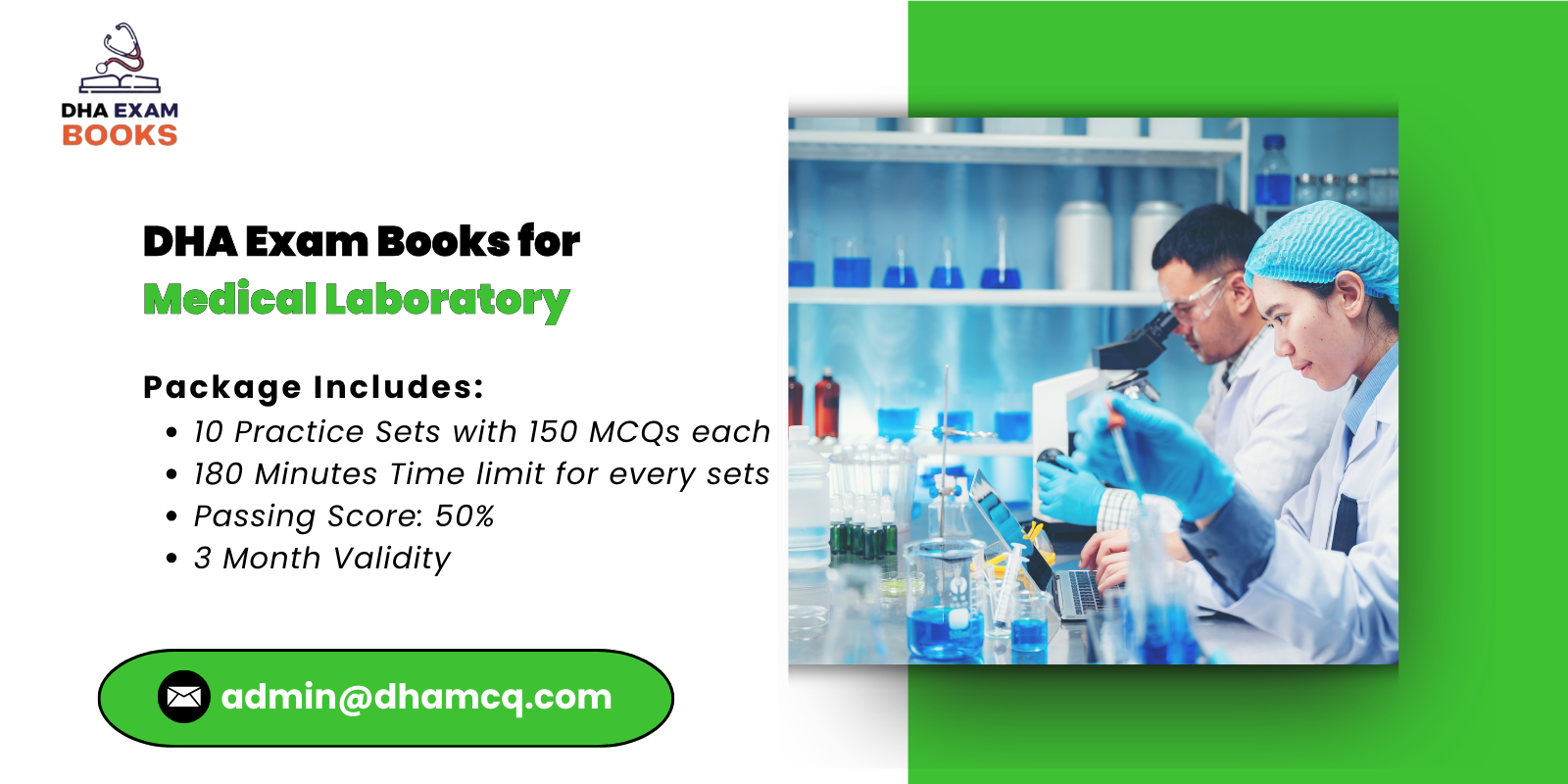 DHA Exam Books for Medical Laboratory
