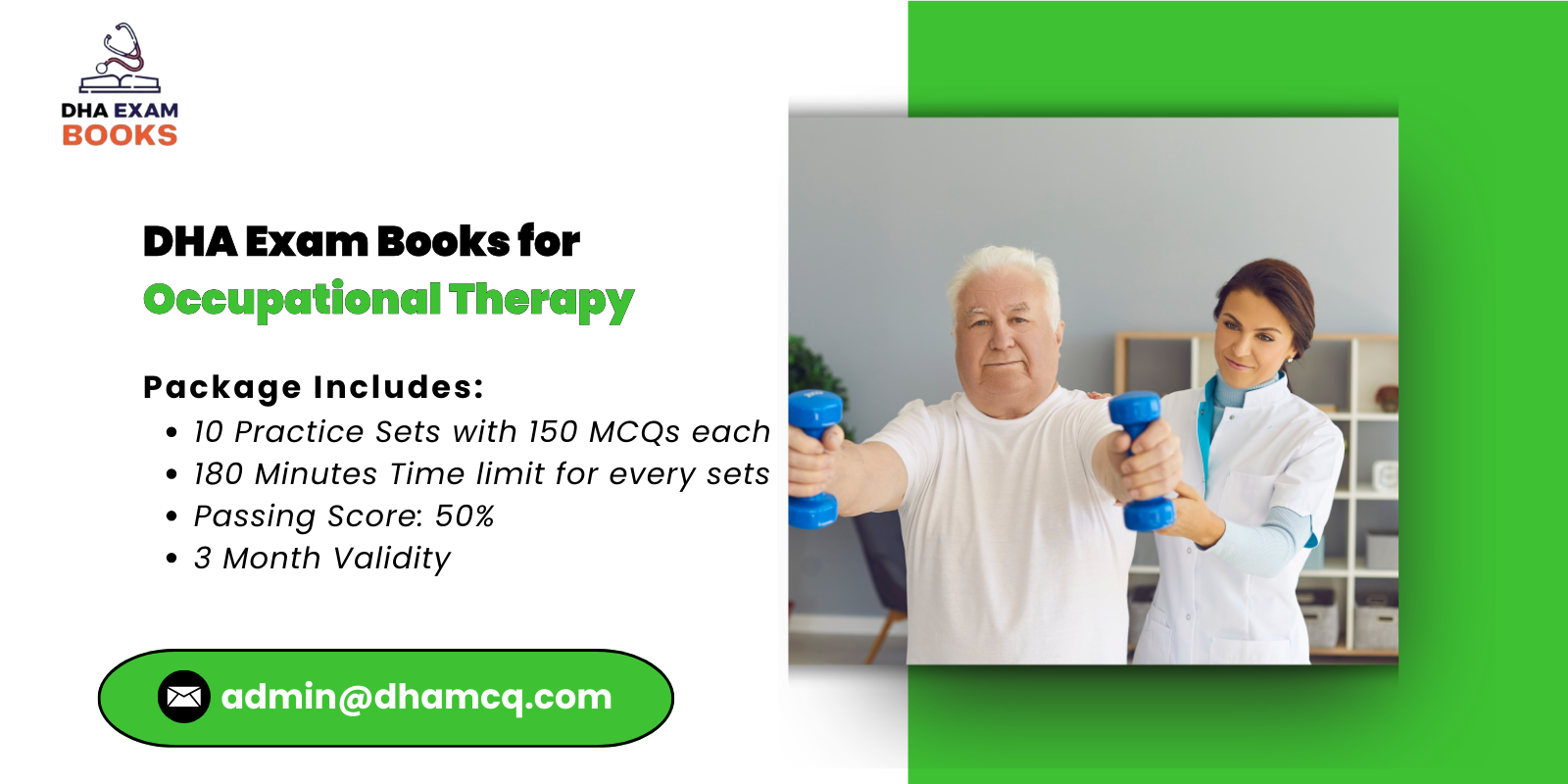 DHA Exam Books for Occupational Therapy