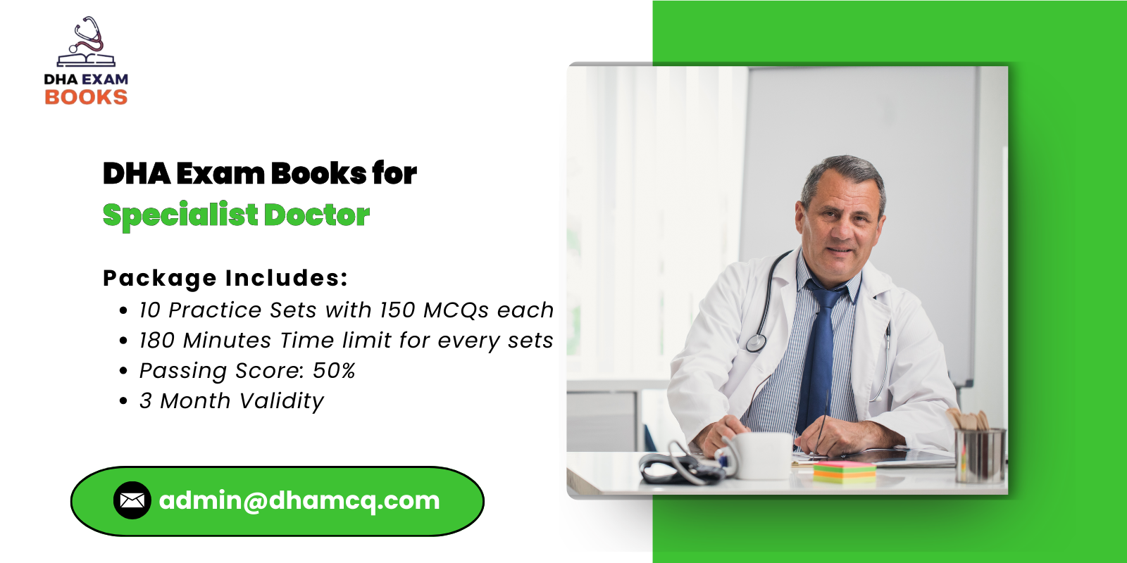 DHA Exam Books for Specialist Doctor