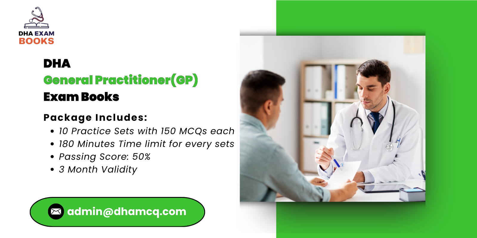 DHA General Practitioner(GP) Exam Books