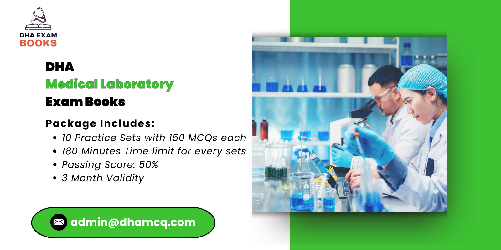 DHA Medical Laboratory Exam Books