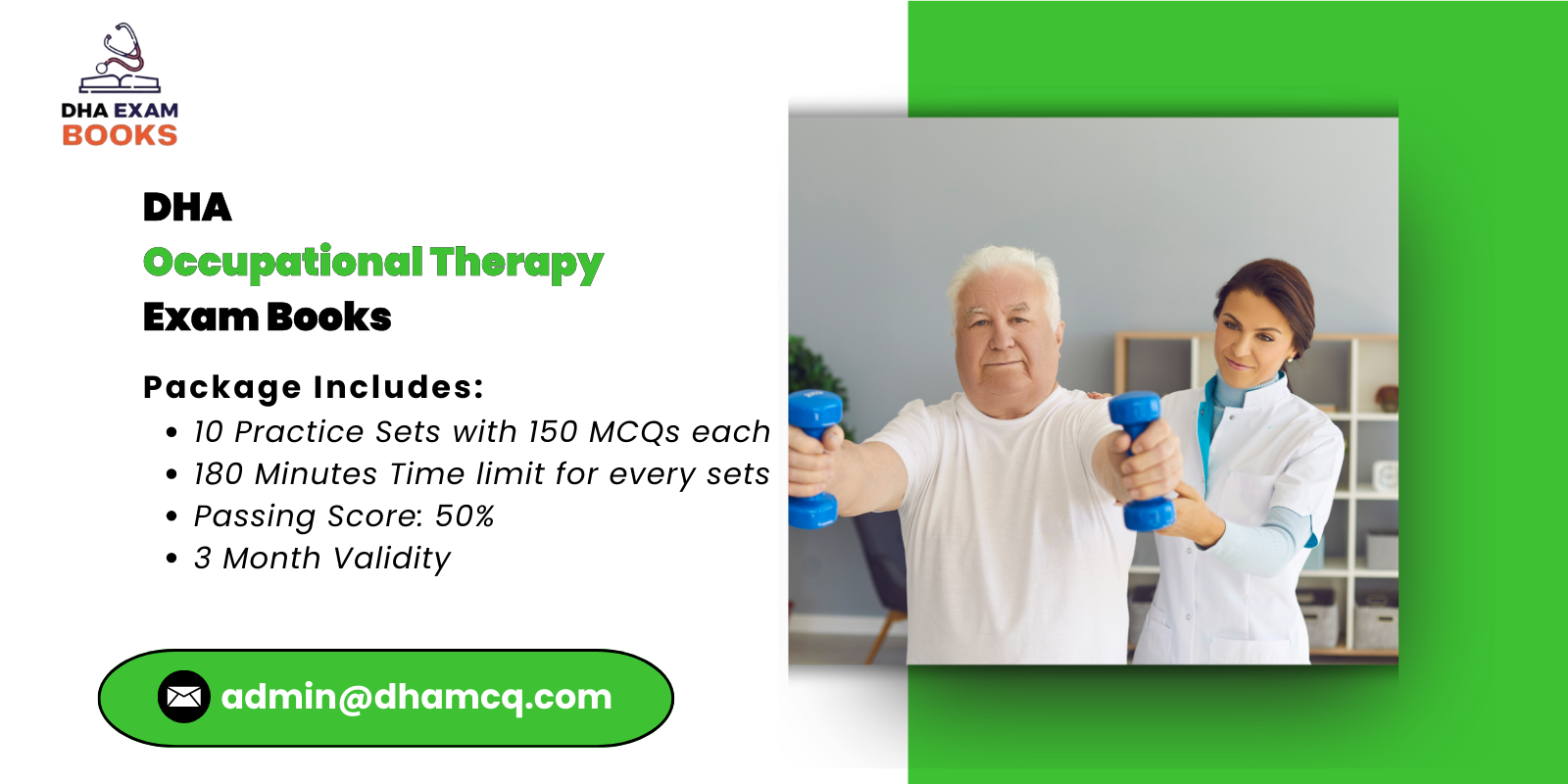 DHA Occupational Therapy Exam Books