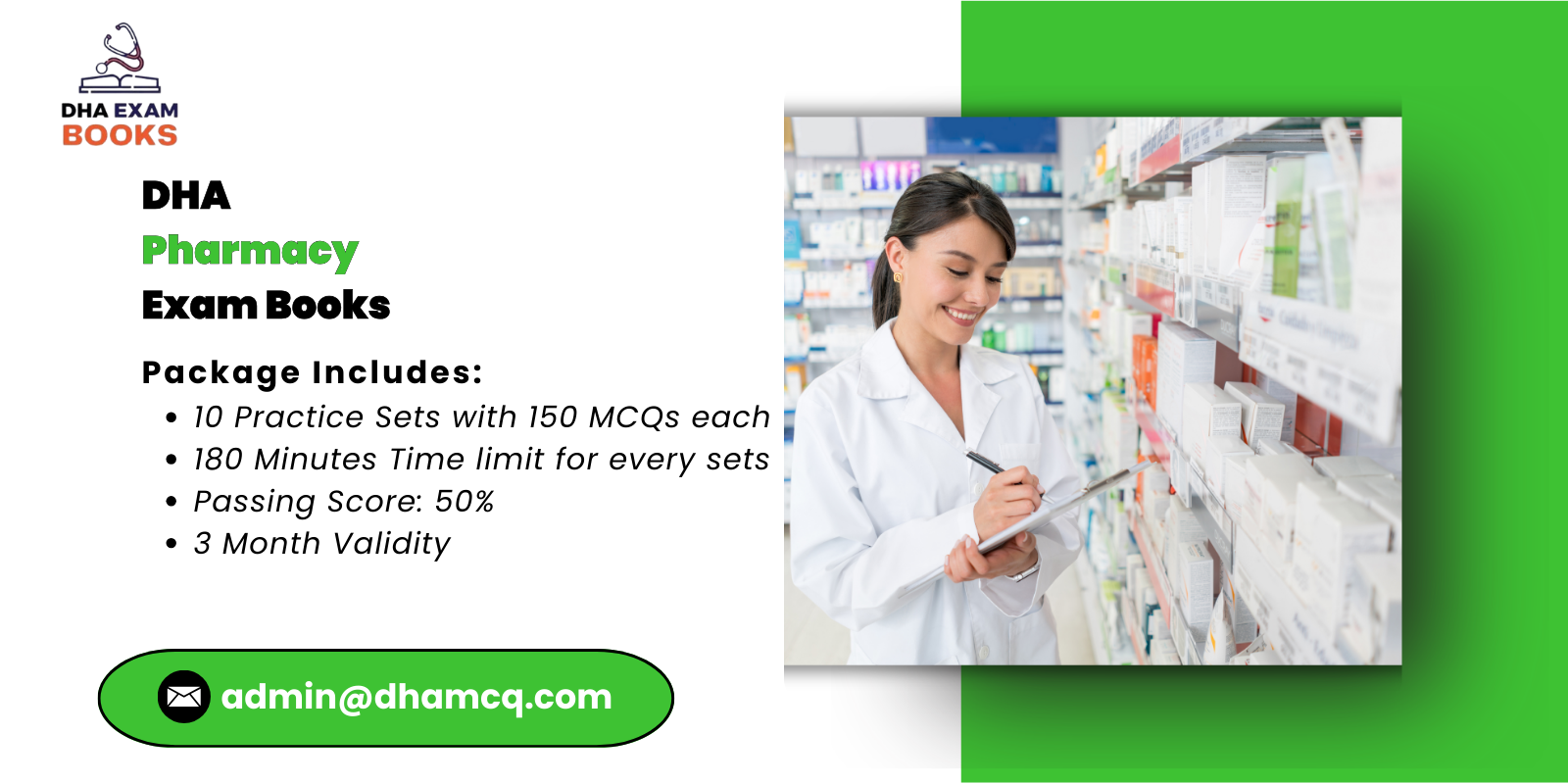 DHA Pharmacy Exam Books