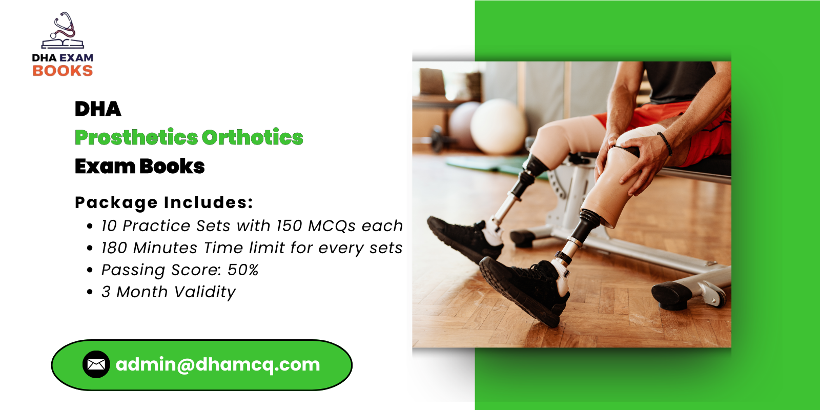 DHA Prosthetics Orthotics Exam Books