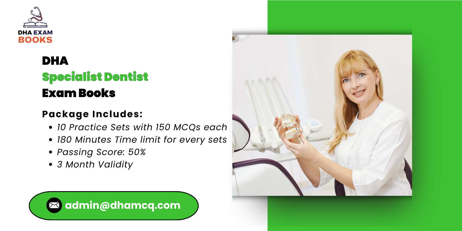 DHA Specialist Dentist Exam Books