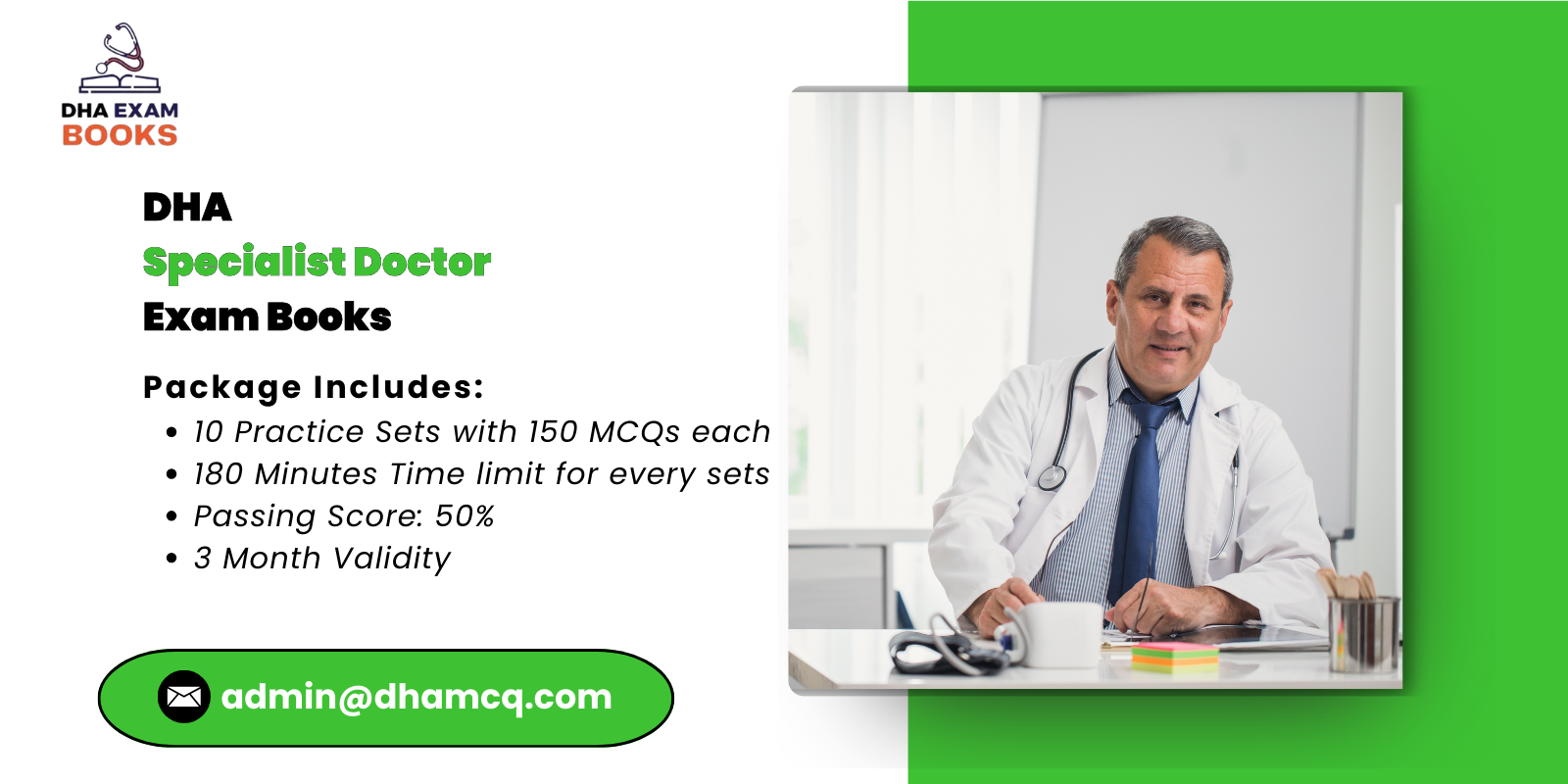DHA Specialist Doctors Exam Books