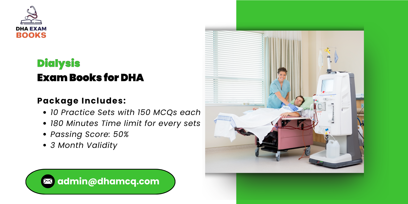 Dialysis Exam Books for DHA