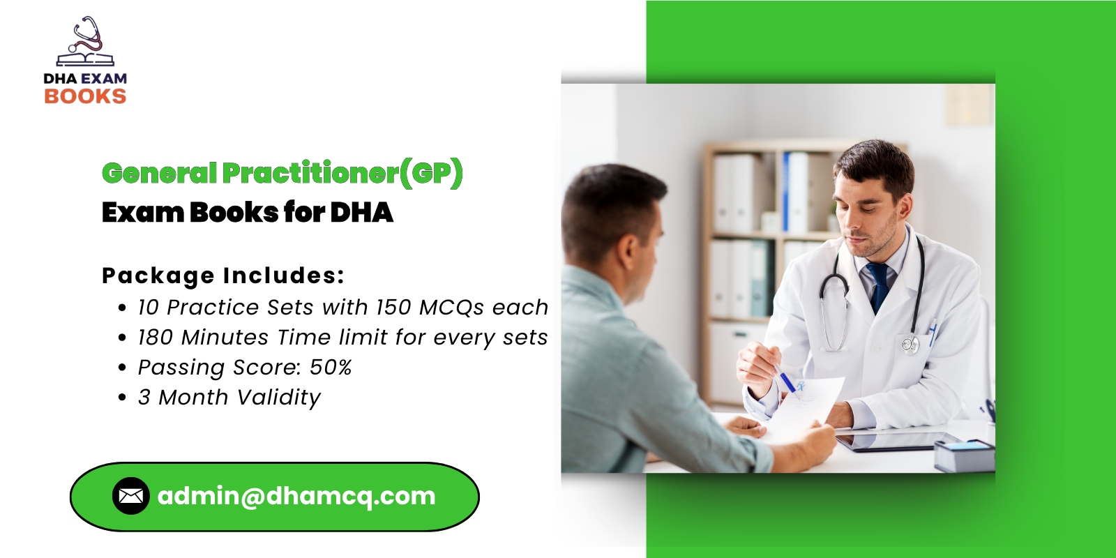 General Practitioner(GP) Exam Books for DHA
