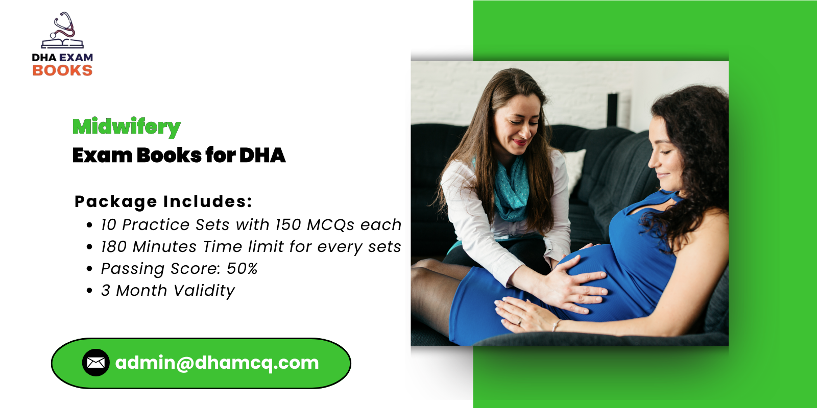 Midwifery Exam Books for DHA