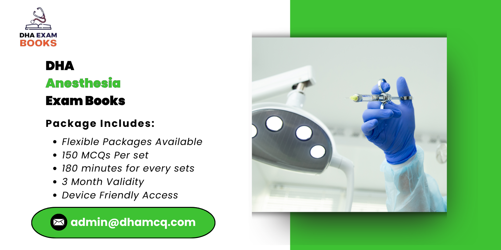 DHA Anesthesia Exam Books
